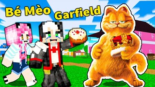 REDHOOD THỬ THÁCH 24 GIỜ NHẬN NUÔI SCP 3166 MÈO GARFIELD TRONG MINECRAFT*MỀU BỊ SCP 3166 TẤN CÔNG