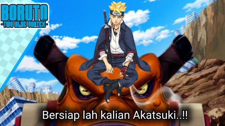 BORUTO DAN BALA BANTUAN-Boruto Two Blue Vortex-fanfic