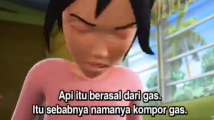kak ros marah takut