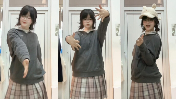 Even college girls have to dance the “Secretary Dance”!!