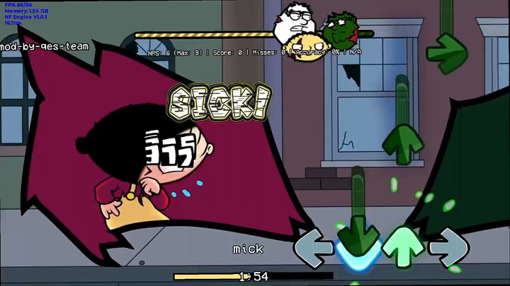 mick还原的优质创伤后V3