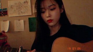 【IU李知恩】190705 ins更新Cover D.O.的没关系(That’s okay)我的两大本命啊555