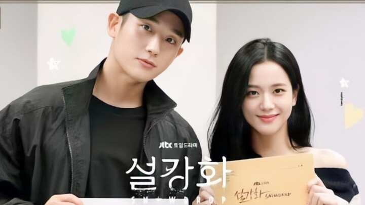 Chinese subtitles: "Snowdrop" script reading session unveiled for the first time (starring Jung Hae-
