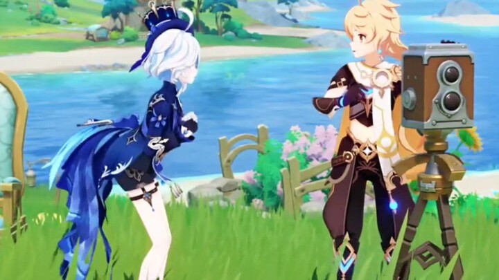 [Furina] Those little gestures of Fu-Fu in the preview are just too cute~! (^O^)y