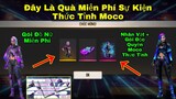 [Garena Free Fire]/Đã Có 2 Server Hé Lộ Quà Miễn Phí Của Chuỗi Sự Kiện Thức Tỉnh Nhân Vật Moco