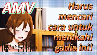 (Hori san to Miyamura kun, AMV) Harus mencari cara untuk menikahi gadis ini!