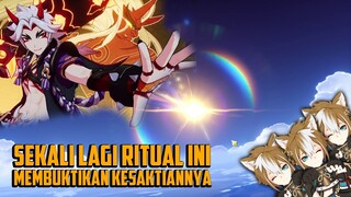 Gacha Arataki Itto - Ritual ini Memang Muantep (face reveal) | Genshin Impact Indonesia