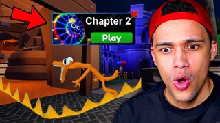 ATUALIZOU!! ENTREI NO RAINBOW FRIENDS CHAPTER 2! NOVO FINAL E JUMPSCARE!