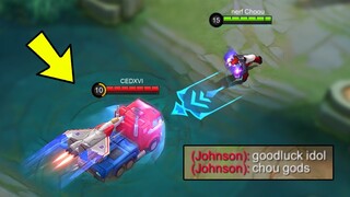 WTF?!! 😱 CHOOU MEET PRO JOHNSON IN RANKED