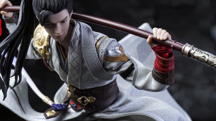 "I am invincible in the realm I can reach!" Lang Zhou 1/12 Action Figure Perfect World Wilderness Un