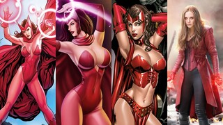 Sejarah evolusi Scarlet Witch dari tahun 1966 hingga 2021, dengan penampilan yang memukau dan kekuat