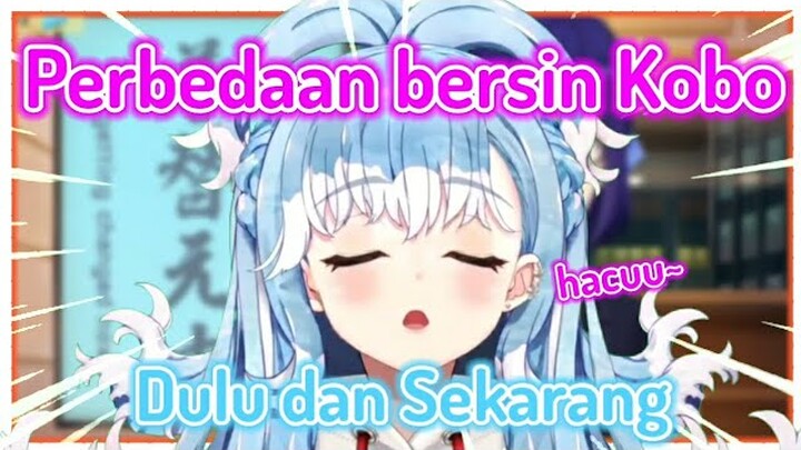 Perbedaan bersin Kobo yang dulu dan sekarang [ Clip Kobo Kanaeru ]