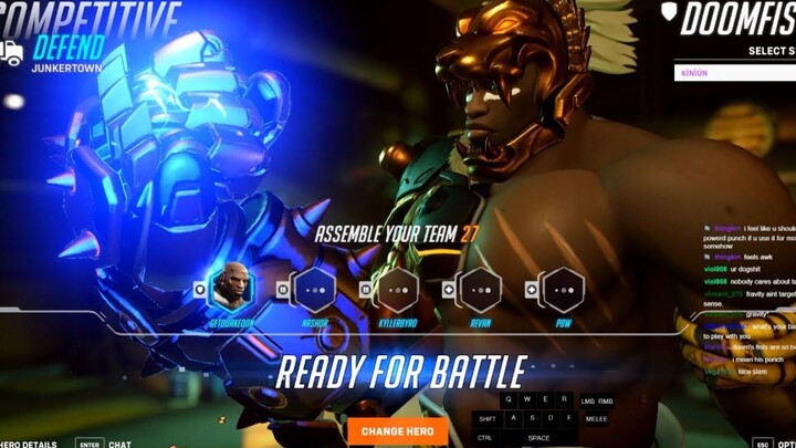 Overwatch 2 เปิดตัว Doomfist God GetQuakedOn ช่วงเวลาที่ยากลำบากสำหรับ Tank Doomfist Mains Vol 1