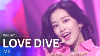 IVE(아이브) - LOVE DIVE @인기가요 inkigayo 20220424