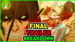 HYPE! Attack on Titan Final Season Part 2 PV Breakdown | Foxen Anime AOT Explained