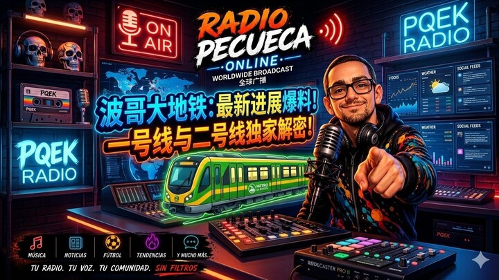 Metro Bogota 哥伦比亚波哥大的中国列车