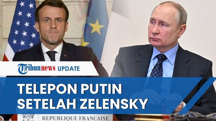 Putin Telepon Presiden Prancis Emmanuel Macron, Bahas Kejahatan Barat dan Siap Berdialog dengan Kyiv