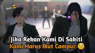 Ketika Haruka Berpatroli Dan Menantang Ketua Geng Sebelah 😎 || JJ ANIME 🎟