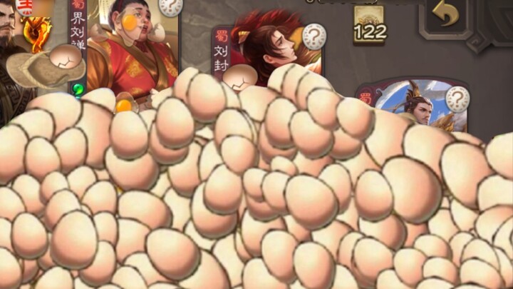 20,000 eggs were smashed in 3 minutes. It is indeed a popular shooting game on the Internet.
