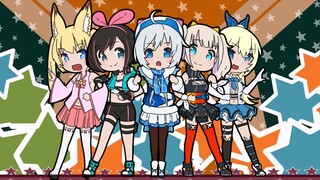 [Virtual Youtuber] Siro & Luna & Akari & Ai & Kemomimi Performance