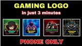GAMING LOGO in just 3 minutes | Make your gaming logo fast and easy