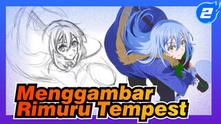 Rimuru Tempest | Proses Menggambar_2