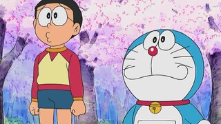 Doremon: Cậu bé Doremon giúp Nobita thực hiện ước mơ được ngắm hoa anh đào