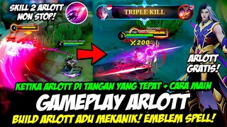ARLOTT GRATIS❗COMBO ARLOTT❗CARA MAIN ARLOTT TERBARU❗BUILD ARLOTT EXP LANE❗GAMEPLAY ARLOTT TOP GLOBAL
