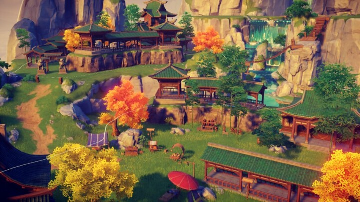 [Genshin Impact•Dust-Petal Pavilion] Biarlah namanya “Rumah di Bukit Fuchun”