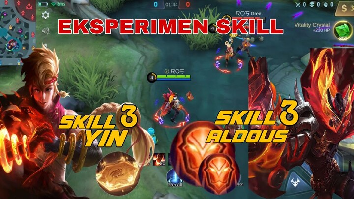 Aldous lagi ulty di culik Yin?? EKSPERIMEN SKILL HERO