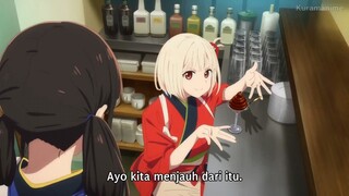 Lycoris Recoil: Friends Are Thieves of Time Ep 3 Sub Indo