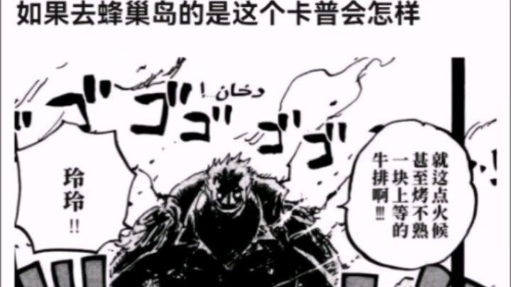 如果去蜂巢岛的是这个卡普会怎样【海贼王!】