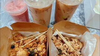 Ăn Vặt Ngon Tại West Covina| The Best Boba and Popcorn Chicken in West Covina| Món Ăn Ngon Ở Cali