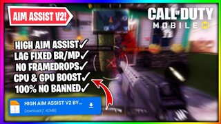 CODM HIGH AIM ASSIST + 60FPS LOCK | CONFIG CODM SEASON 13 | CALL OF DUTY MOBILE [GAMERDOES]