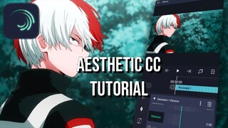 Aesthetic CC Tutorial - Alight Motion