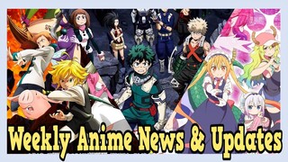 Weekly Anime News And Updates - Episode 9+10 (12/8/2020)
