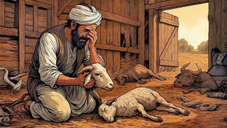 حكاية الفلاح الفقير الذي تعرض للخيانة من أقرب أصدقائهفدعى الله في الليل ليزيده م