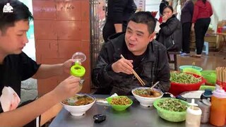 Food Tour Nam Định : Bún Sung Ngon Nuốt Lưỡi chợ Diên Hồng