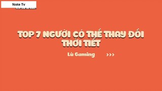 Top 7 Nhân Vật Thay Đổi Thời Tiết Trong One Piece #7- 1