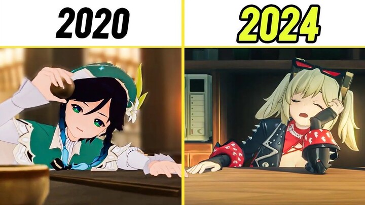 Mihoyo Trailer Evolution So Far