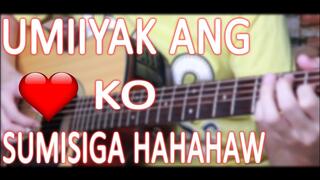Umiiyak Ang Puso By April Boy Regino Fingerstyle Guitar Cover