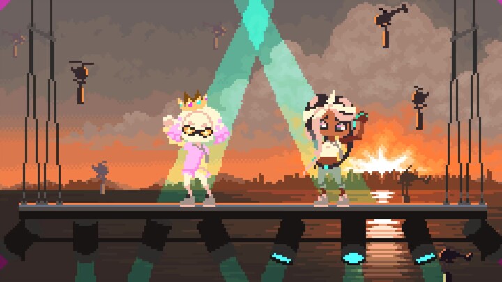 [Splatoon2] DLC track "Fly Octo Fly" arranged in 8-bit style