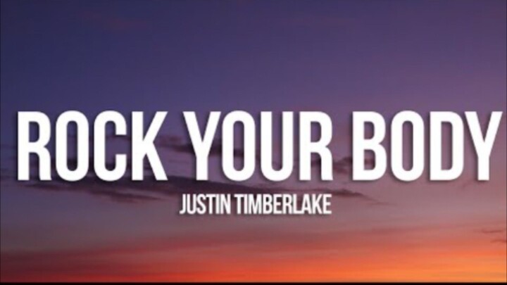 Justin Timberlake - Rock Your Body (Lyrics) (pitched)