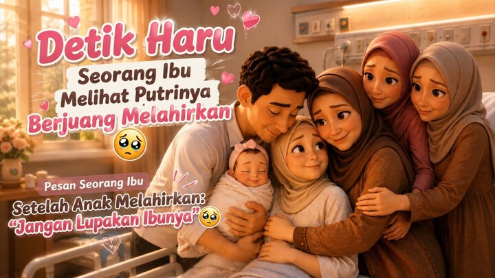 Detik HaruSeorang Ibu Melihat Putrinya Berjuang Melahirkan | Pesan Seorang Ibu Setelah Anak Melahirk