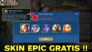 KLAIM SKIN PHARSA MSC ATAU SKIN EPIC LIMITED LAINNYA CUMA MODAL SELESAIKAN QUEST!! | MOBILE LEGENDS