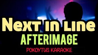 Next In Line 🎤 AfterImage (karaoke) #karaoke  #minusone  #lyricvideo