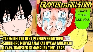 TOKYO REVENGERS CHAPTER 273 FULL REVIEW - AKHIRNYA TERUNGKAP TAKEMICHI THE NEXT PENERUS SHINICHIRO !