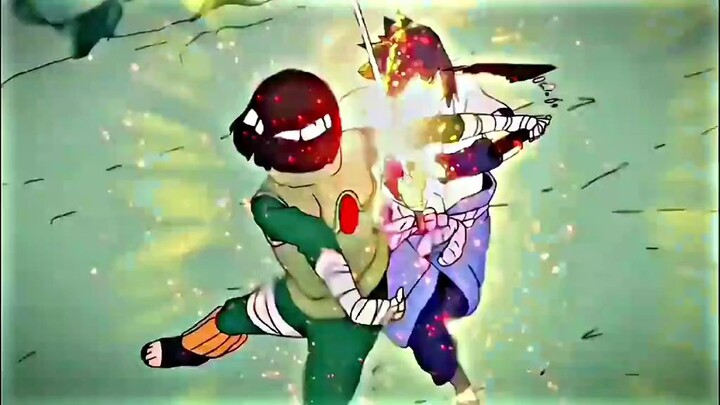 Rock Lee Vs Sasuke