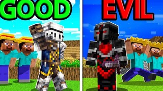 ฉันสร้างผู้เล่น 200 คนจำลองอารยธรรมแห่งความดีและความชั่วใน Minecraft