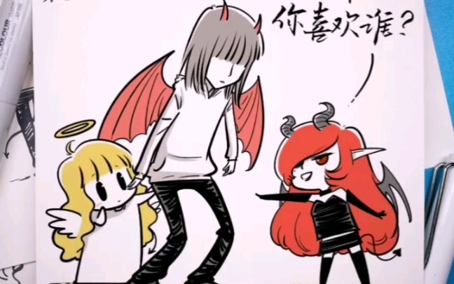 Original Comic “The Devil’s Love” Episode 73! It’s only because it’s you—no one else can be it.